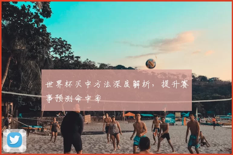 世界杯买中方法深度解析,提升赛事预测命中率