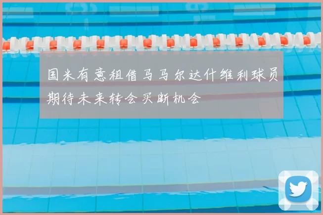 国米有意租借马马尔达什维利球员期待未来转会买断机会